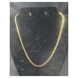 Gold colored Necklace - nice quality costume