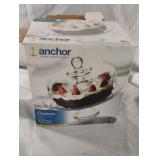 Anchor Hocking "Canton" cake set in box