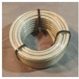 Small roll of coated steel wire