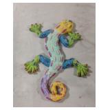 Colorful salamander or Gecko wall decor