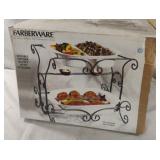 Farberware double Decker buffet with warmers. Has