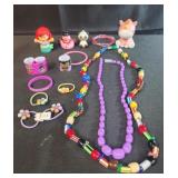 Kids jewelry and toys