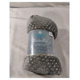 Metallic throw 50 x 60. New