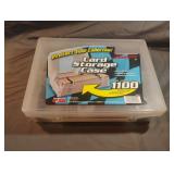 Card Storage Case with contents