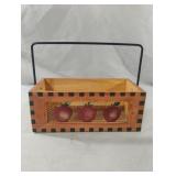 Wood apple basket