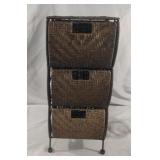 Wicker organizer