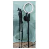 Tripod and ring light