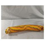 Diamond braided poly rope