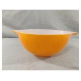 pyrex 444 1 1/2 qt orange Yellow Daisy Sunflower