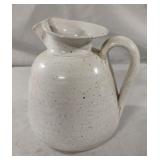 Art Pottery Glazed Stoneware Pitcher