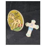 "God is Good" Cross Magnet and plug in night lite