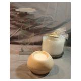 Candles and candle holders