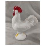 Vintage WESTMORELAND Standing Milk Glass Rooster