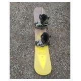 JuJu Clicker K2 149 snowboard. Size 7 boots