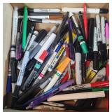 Markers, Sharpies, Pens