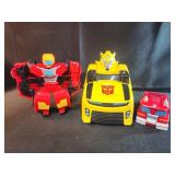 Transformers Pull Back Racer vehicle featuring
