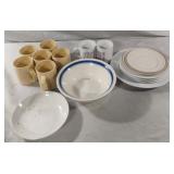 Mugs, bowls and plates