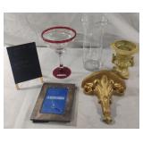 Vases, silver plated photo frame and more.....