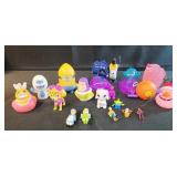 Assorted toy figurines, mini toy story, ducks,