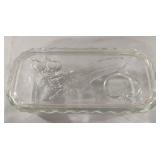 Vintage Federal Glass Rectangle Refrigerator Dish