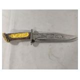 Wildlife Bear Detailed Display Dagger Knife