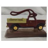 Chestnut Creek Country Red Farm Truck Nut Cracker
