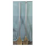 2 Oars - rubber fins with Aluminum handle