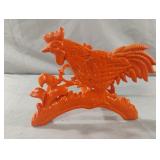 Cast iron rooster boot scrape