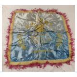 U.S. Army Mother Camp Croft, S.C. silk pillow