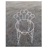 Metal plant stand 12 x 23 1/2