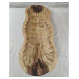Handcarved Wood Food Serving Platter