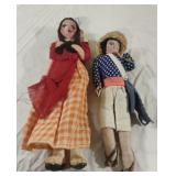Vintage Mexican dolls