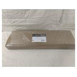 Stair treads. 6 total. 8" x 24". Tan in color