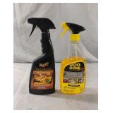 Goo Gone and Leather Conditioner