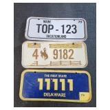 1979 Maine, Delaware, Wyoming Wheaties Post