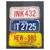 1979 Maryland, Kansas, new Mexico Wheaties Post