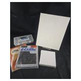 Blank New Painting Canvas, Bead Organizing Box,