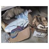 Group of Linens, Curtains, Sheets, blanket etc