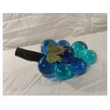 MCM Lucite blueish grapes