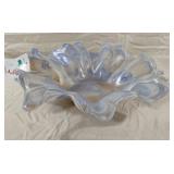 Murano handblown glass bowl with COA. Made in