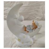 Vintage Teddy Beddy Bear Moon Nightlight Nursery