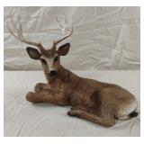 Vintage Deer 8 Point Buck Figurine by Homco Resin