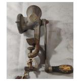 Vintage Griswold #2 cast iron meat grinder
