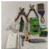 Snips, water hose fittings and more.....