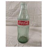 Coca-Cola 1 liter green tint glass bottle