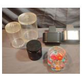 Plug ins air fresheners, glass ashtray and more