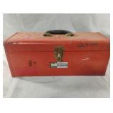 Waterloo Industries Inc. metal tool box with