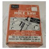 Sears Craftsman adjustable hole saw