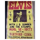 Elvis Concert Poster - Aug. 1977