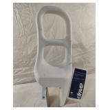 Plastic bathtub safety rail